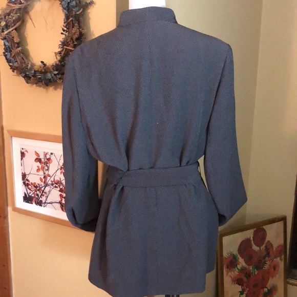 JONES NEW YORK size 16 Belted Micro-Square $189NEW - Picture 5 of 15